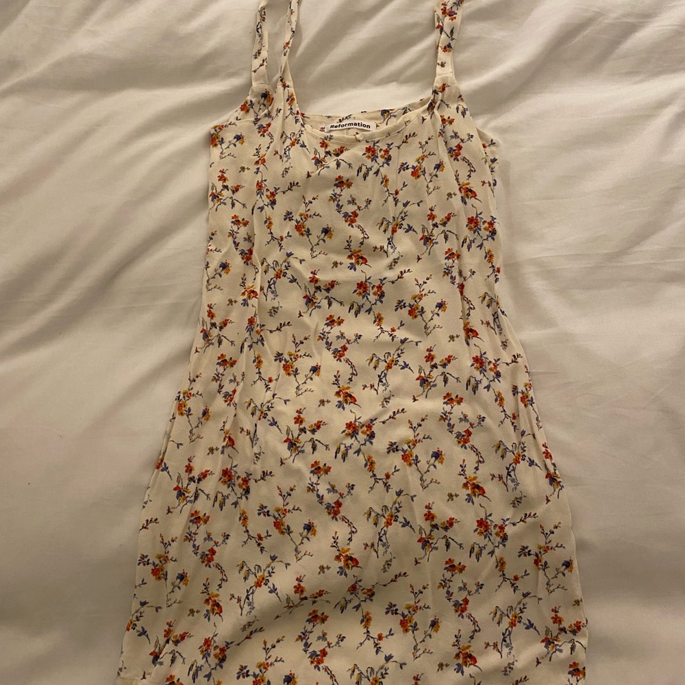 reformation Puglia Slip Dress